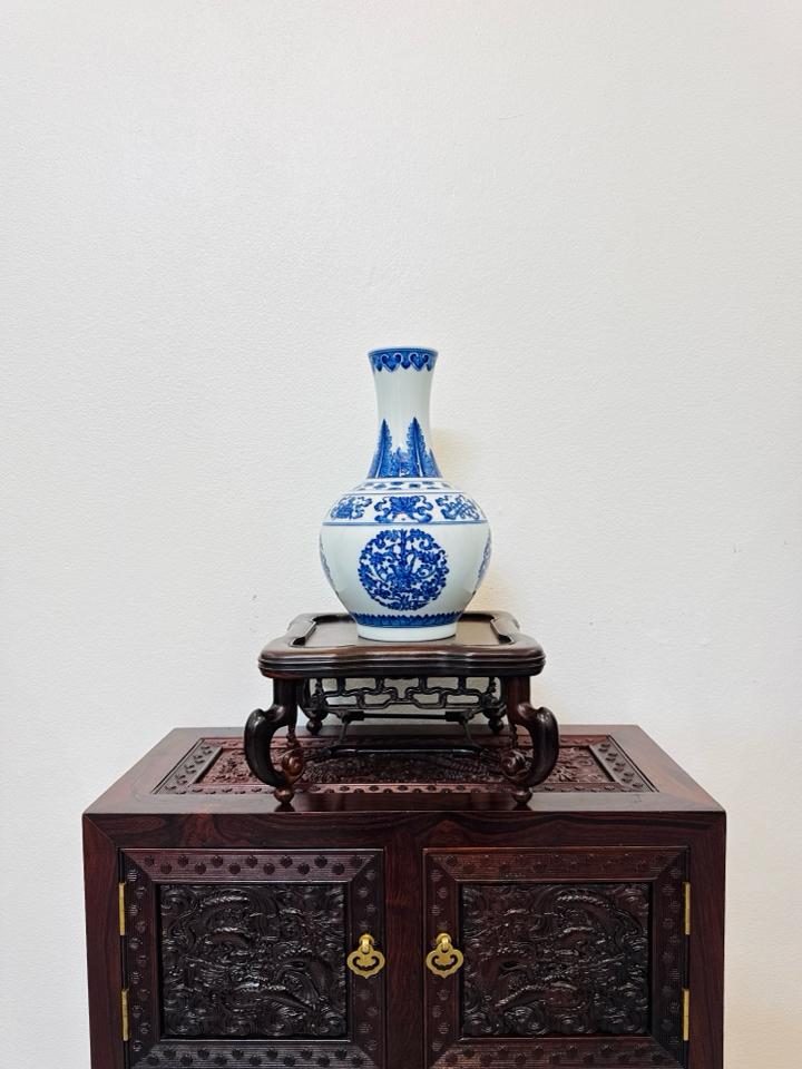 Bình Tròn Hoa Cổ Nung Củi-duoc-ban-tai-Cộng Đồng Luxury Nguyễn VănAnh