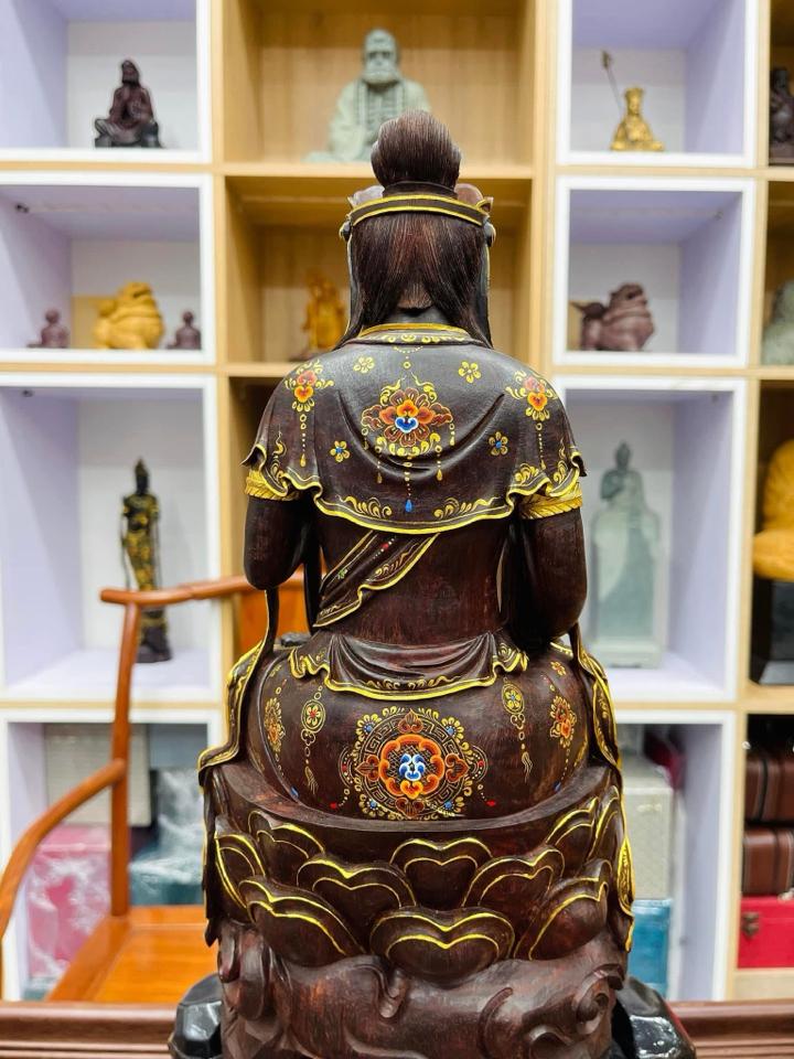 Tượng Phật Mẹ Quan Âm Tự Tại Tử Đàn Ấn Độ-duoc-ban-tai-Cộng Đồng Luxury Nguyễn VănAnh