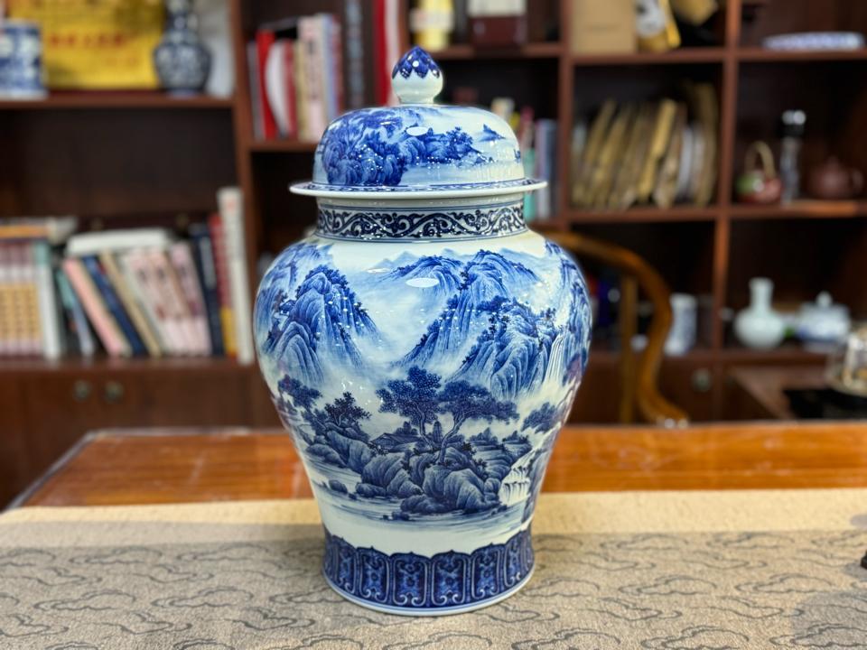 Cặp Choé Sơn Thuỷ Nung Củi-duoc-ban-tai-Cộng Đồng Luxury Nguyễn VănAnh