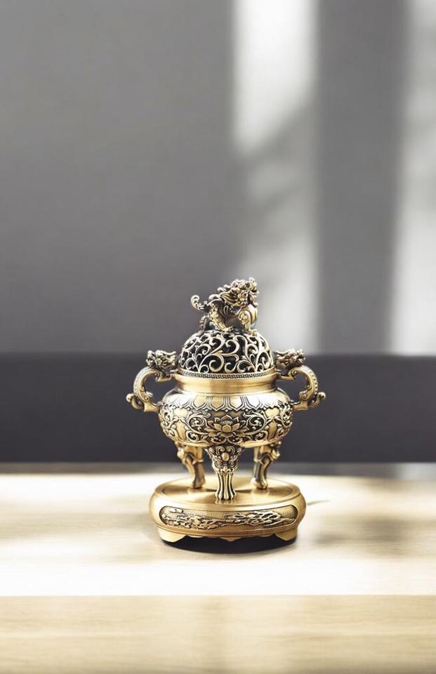 Lư Đồng Vàng Nguyên Chất-duoc-ban-tai-Cộng Đồng Luxury Nguyễn VănAnh