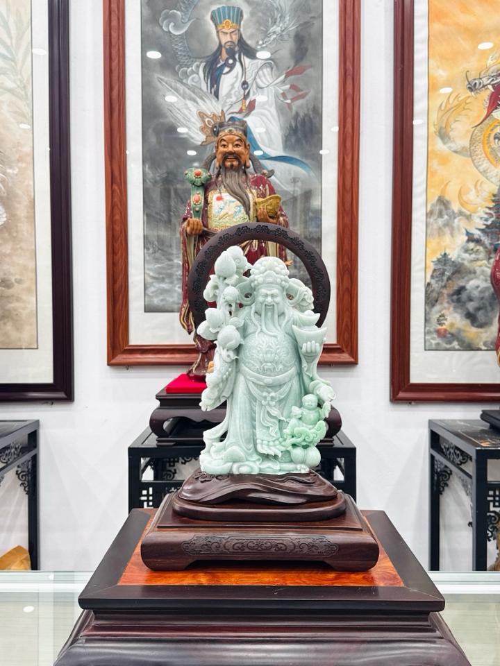 Tượng Thần Tài Ngọc Myanmar Đại sư Triệu Minh Hữu-duoc-ban-tai-Cộng Đồng Luxury Nguyễn VănAnh