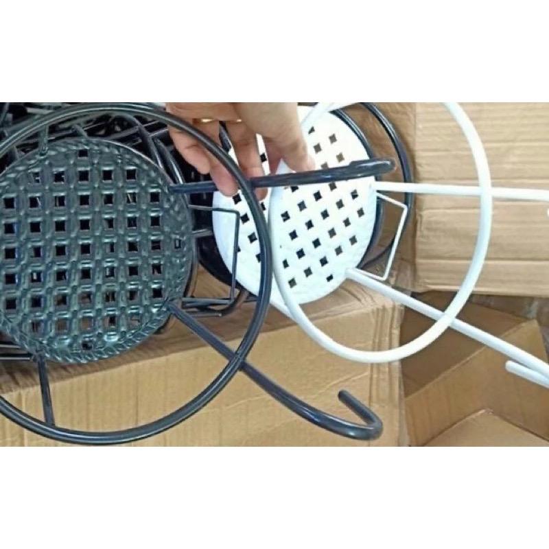GIỎ SẮT TREO TRÒN CÓ ĐẾ-duoc-ban-tai-Chậu Nhựa Hưng Thịnh
