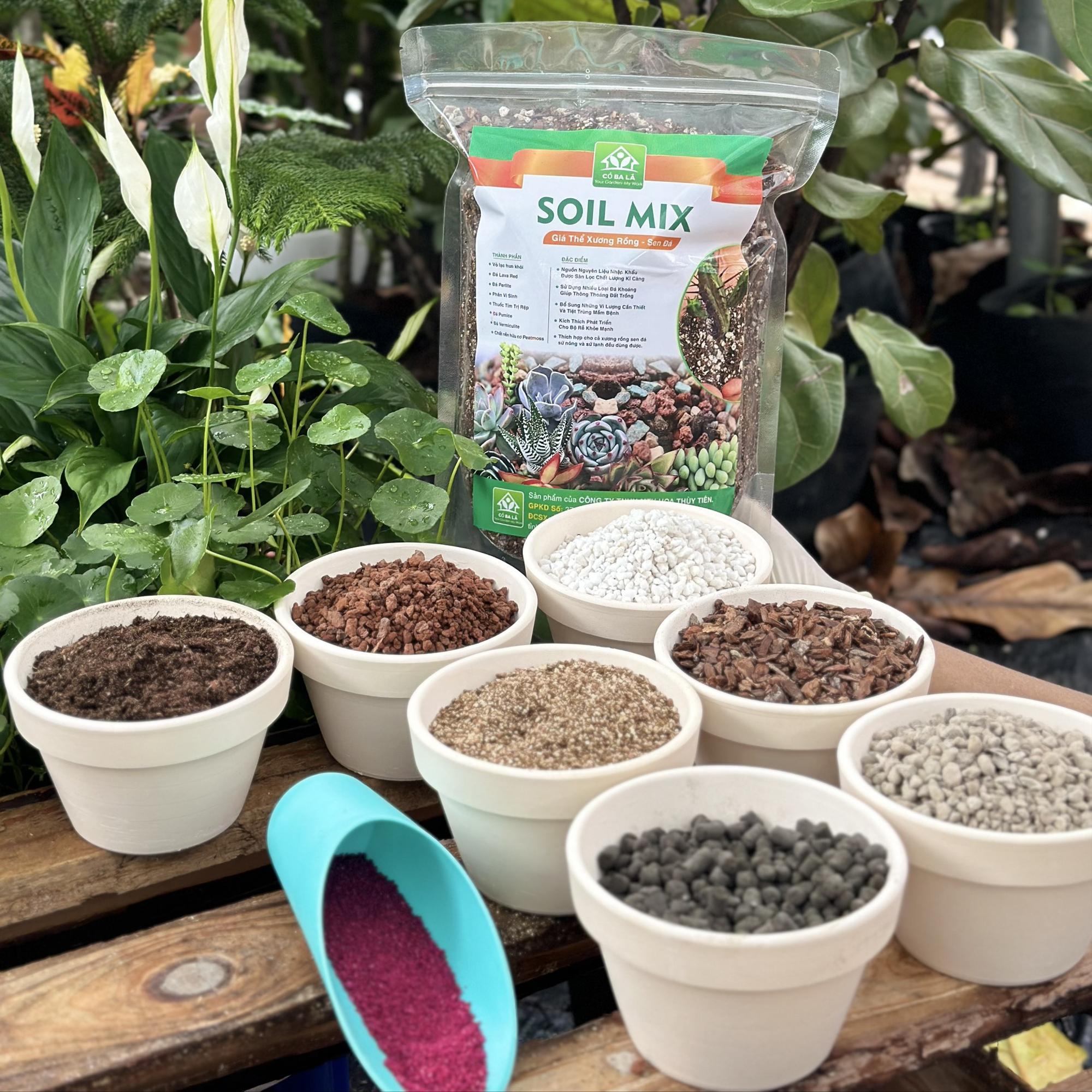 Giá thể Soilmix 5dm3 >2kg-duoc-ban-tai-Vật tư cây cảnh Cỏ Ba Lá