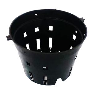 Chậu lan đen size 18-duoc-ban-tai-Vật tư cây cảnh Cỏ Ba Lá