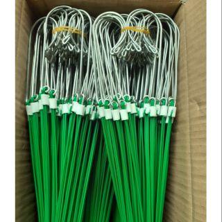 Móc kẽm bọc nhựa 7 tấc-duoc-ban-tai-Vật tư cây cảnh Cỏ Ba Lá