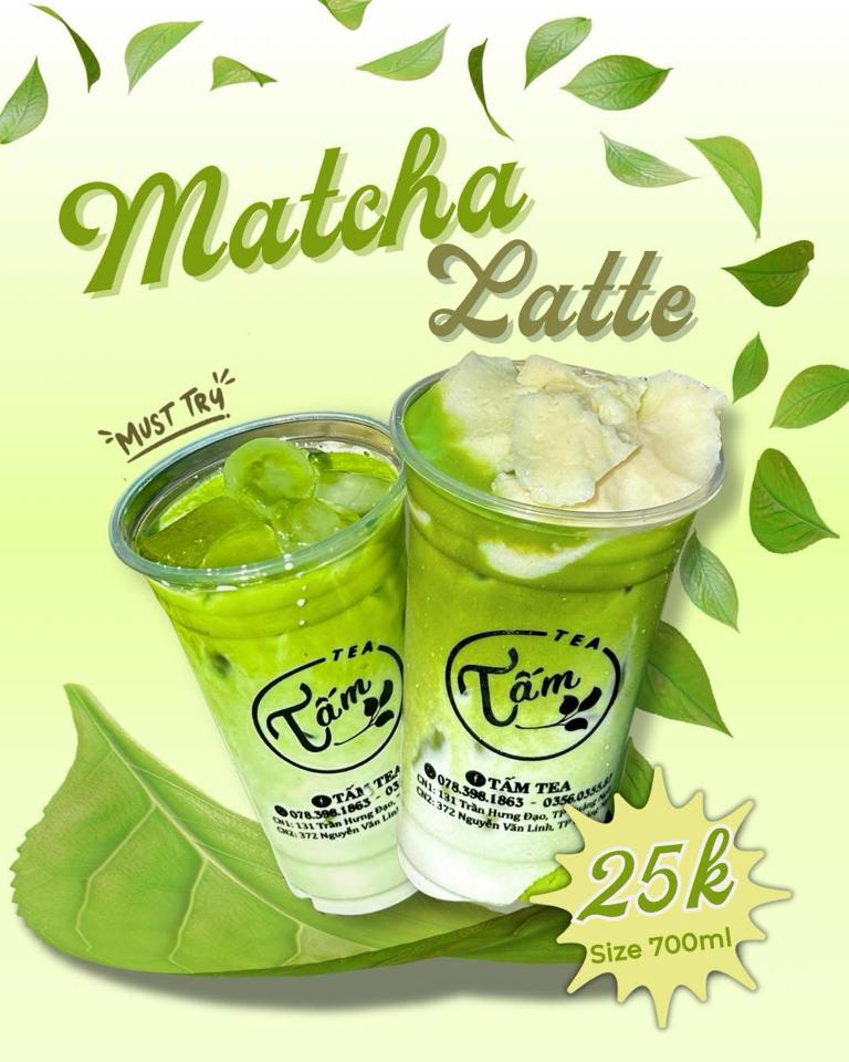 Macha Latte-duoc-ban-tai-TẤM TEA