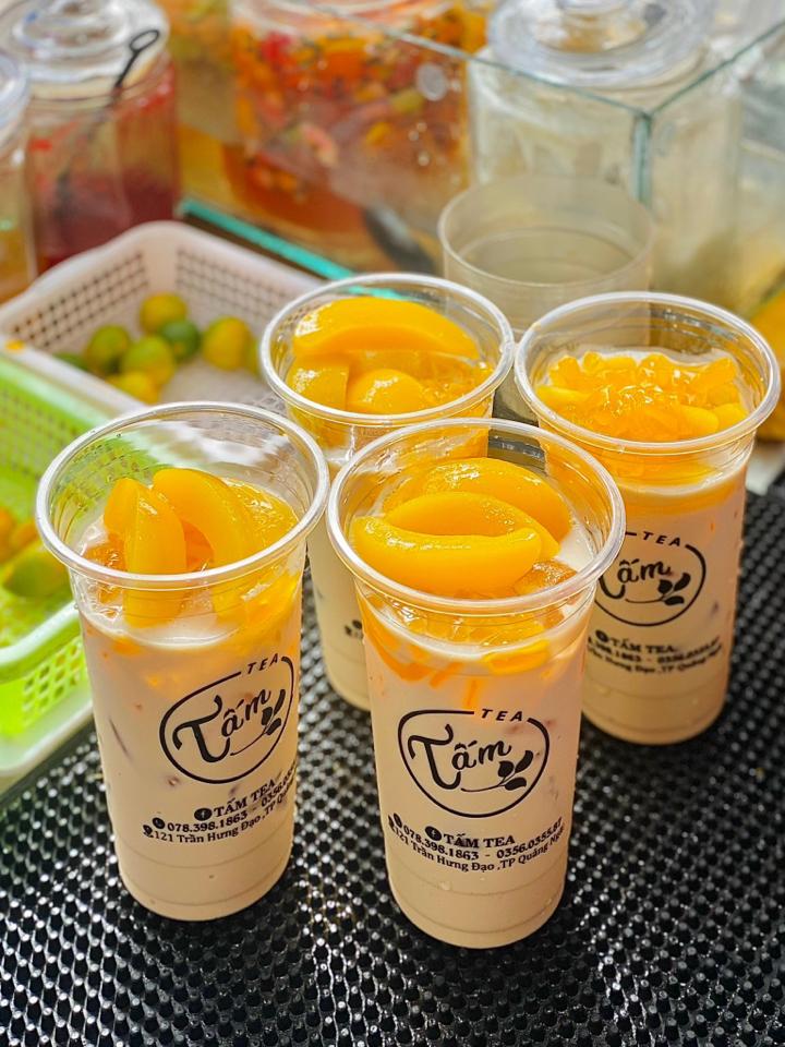 Trà sữa Đào-duoc-ban-tai-Tấm Tea CN2