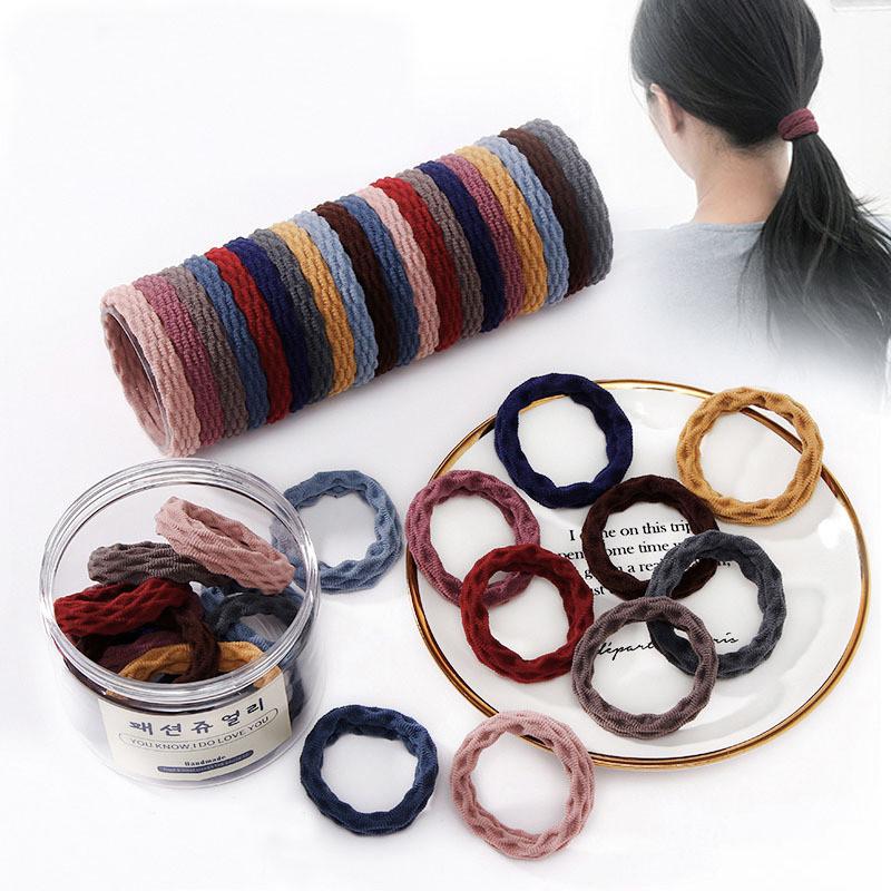 Dây cột tóc nhiều màu combo 10 chiếc COT3-duoc-ban-tai-Phụ Kiện Mai Phuong Huynh
