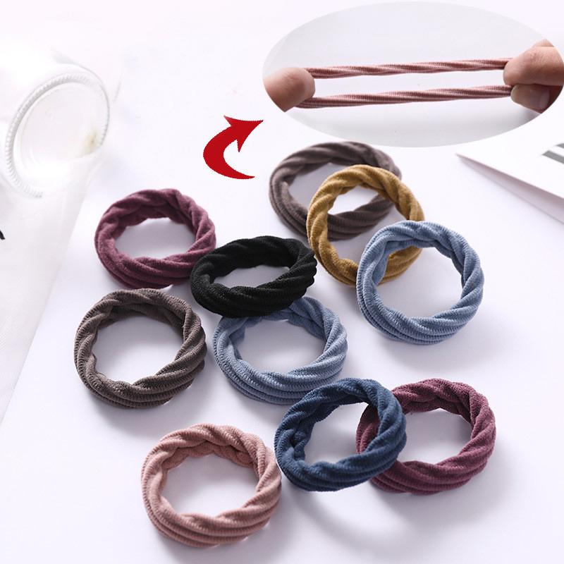 Dây cột tóc nhiều màu combo 10 chiếc COT3-duoc-ban-tai-Phụ Kiện Mai Phuong Huynh