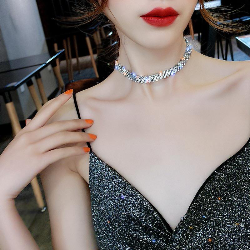 Choker đính đá đi tiệc sang trọng D59-duoc-ban-tai-Phụ Kiện Mai Phuong Huynh