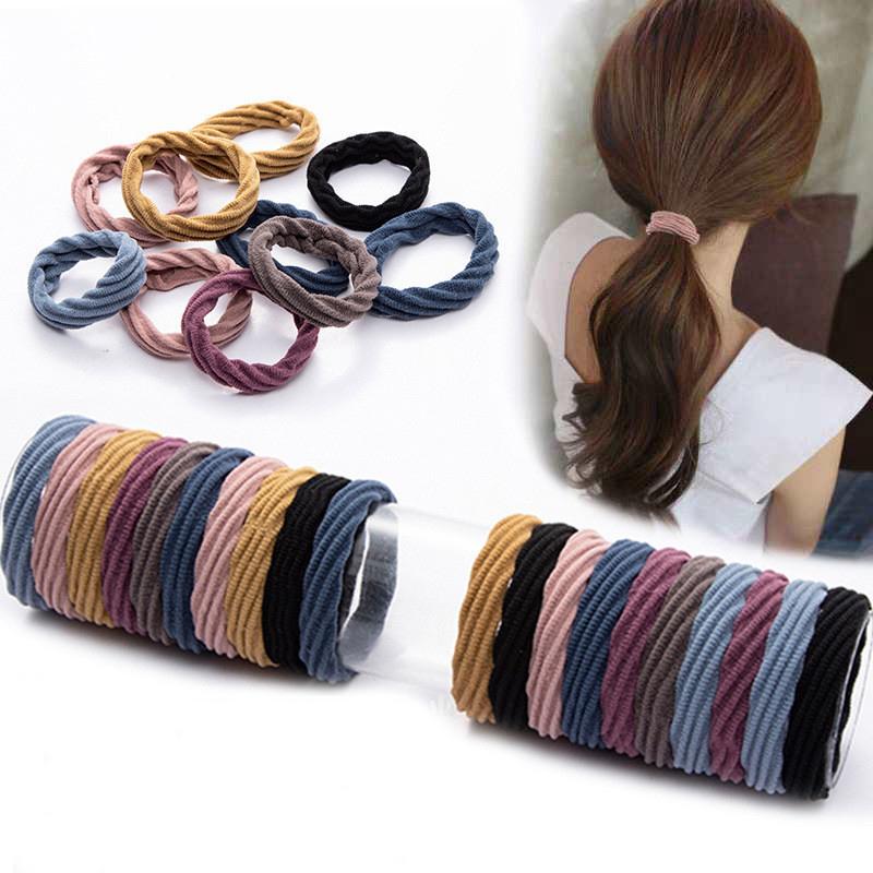 Dây cột tóc nhiều màu combo 10 chiếc COT3-duoc-ban-tai-Phụ Kiện Mai Phuong Huynh
