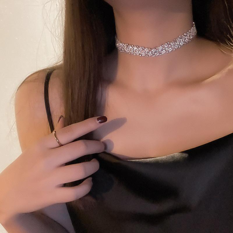 Choker đính đá đi tiệc sang trọng D59-duoc-ban-tai-Phụ Kiện Mai Phuong Huynh