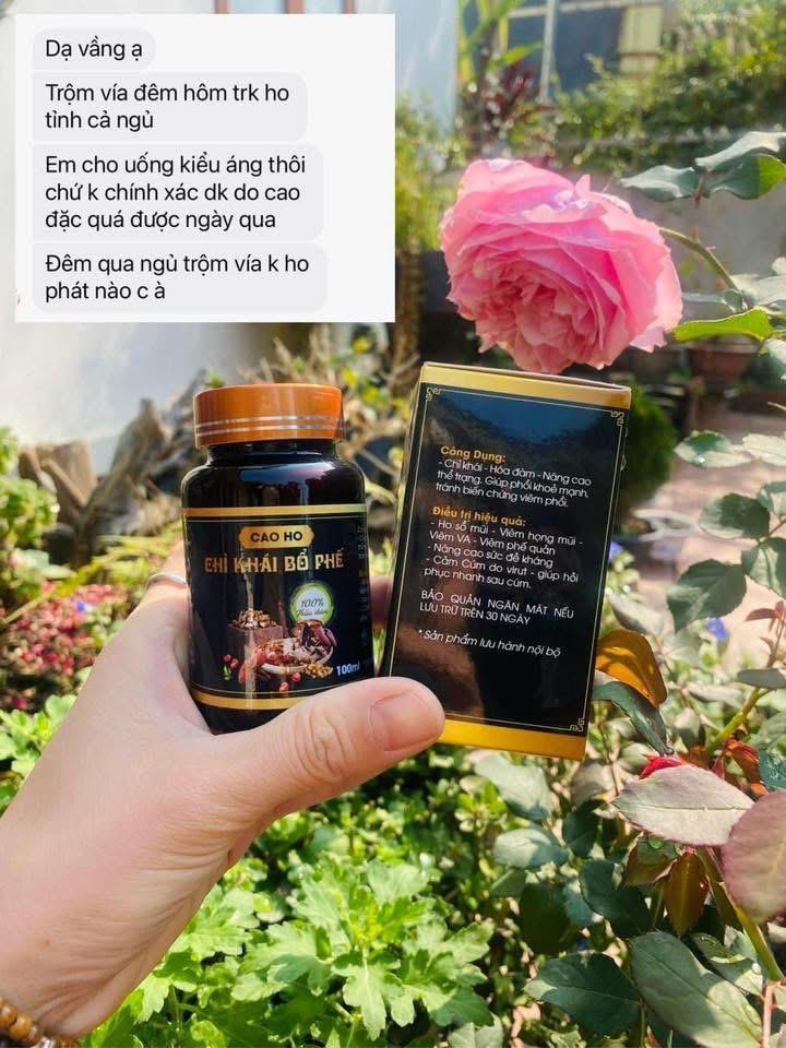 Cao Ho - Bổ phế-duoc-ban-tai-Quỳnh thảo dược