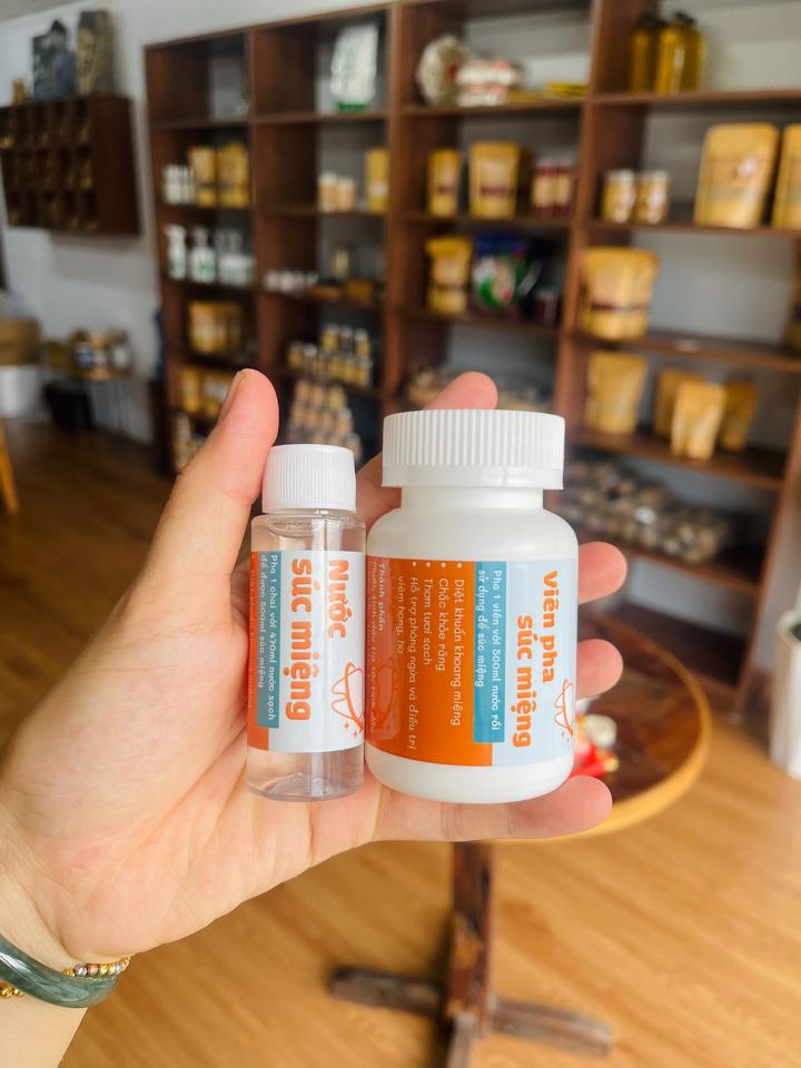 Viên pha súc miệng,lọ 20viên-duoc-ban-tai-Quỳnh thảo dược