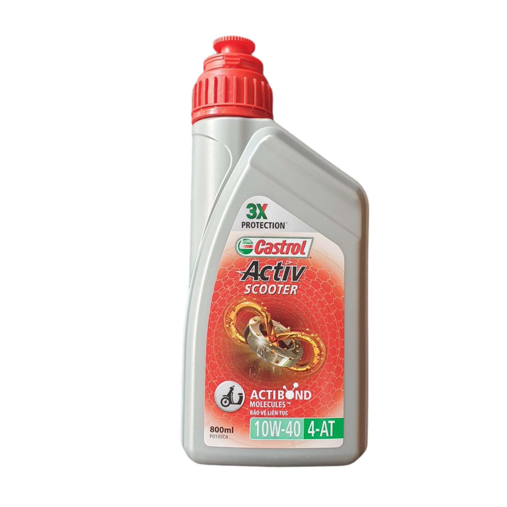 Castrol activ scooter 0,8L-duoc-ban-tai-DẦU NHỜN & ẮC QUY DŨNG VỸ