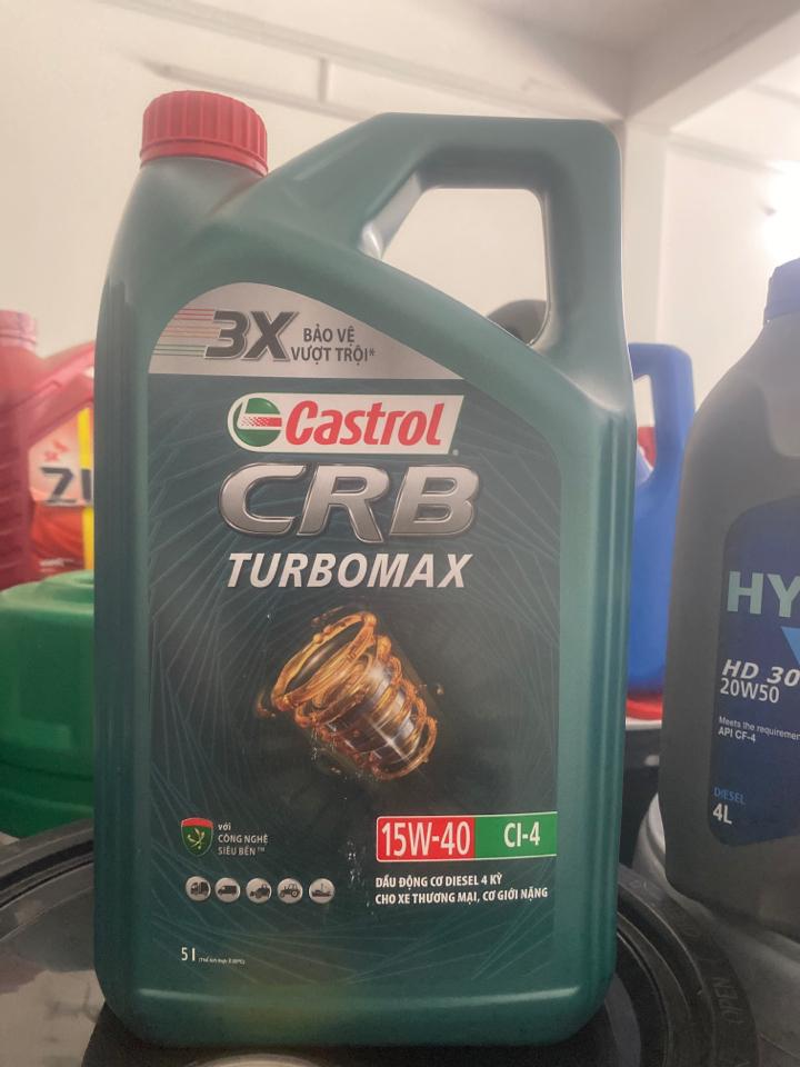 CASTROL CRB Turbomax 20W50_5L-duoc-ban-tai-DẦU NHỜN & ẮC QUY DŨNG VỸ