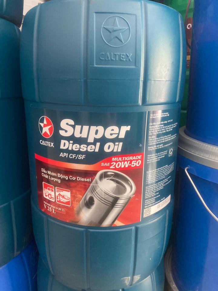CALTEX SUPER 20W50_25L-duoc-ban-tai-DẦU NHỜN & ẮC QUY DŨNG VỸ