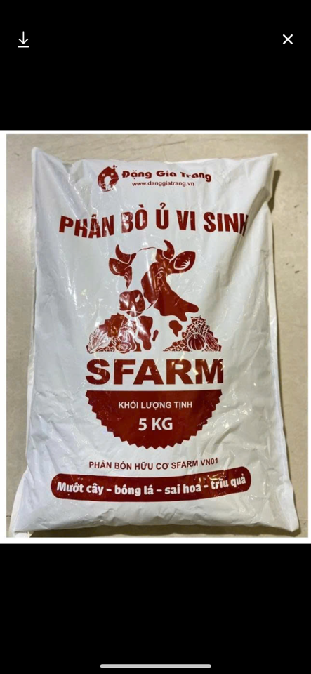 Phân bò ủ vi sinh-duoc-ban-tai-Chợ gốm Bảo Lộc