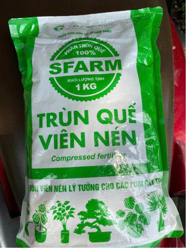 Trùn quế viên nén-duoc-ban-tai-Chợ gốm Bảo Lộc