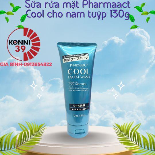 Sữa rửa mặt Pharmaact Cool cho nam tuýp 130g (Mẫu mới)-duoc-ban-tai-Konni39Giabinh