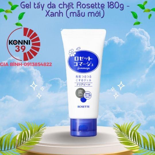 Gel tẩy da chết Rosette 180g - Xanh (mẫu mới)-duoc-ban-tai-Konni39Giabinh
