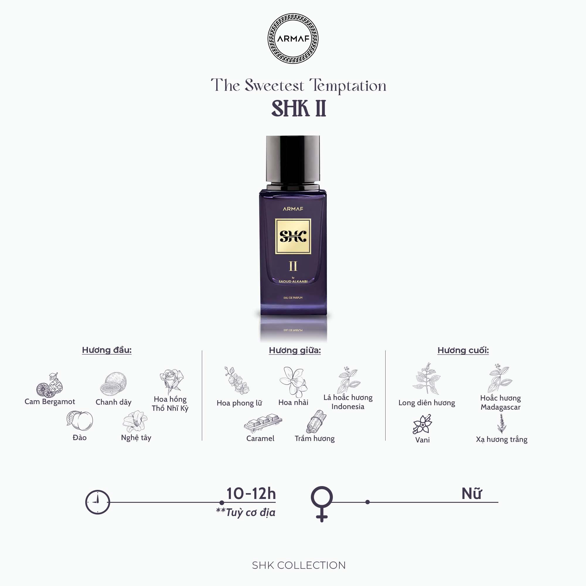 Nước Hoa Armaf SHK II, I Eau De Parfum 100ml-duoc-ban-tai-Konni39Giabinh