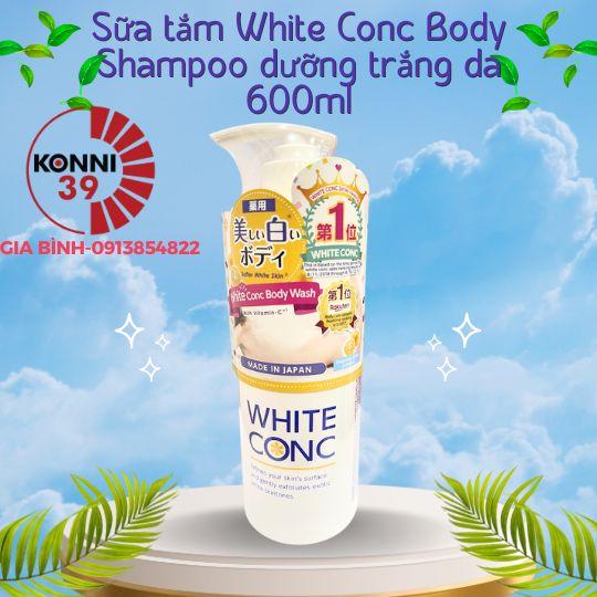 Sữa tắm White Conc Body Shampoo dưỡng trắng da 600ml-duoc-ban-tai-Konni39Giabinh
