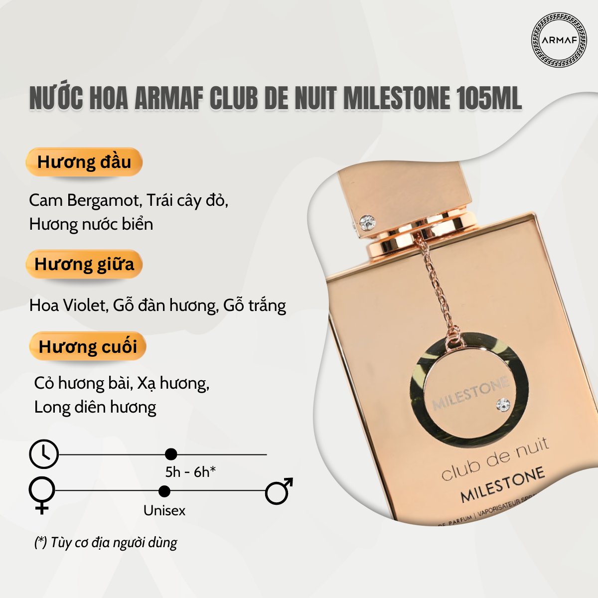 Nước hoa Armaf Club de Nuit Milestone - 105ml-duoc-ban-tai-Konni39Giabinh