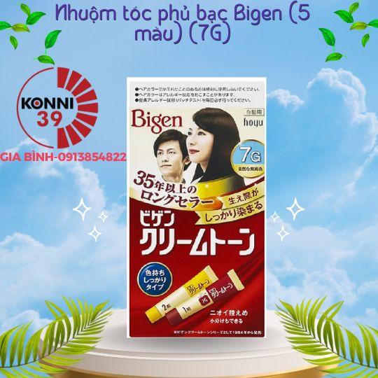 Nhuộm tóc phủ bạc Bigen (5 màu) (7G)-duoc-ban-tai-Konni39Giabinh