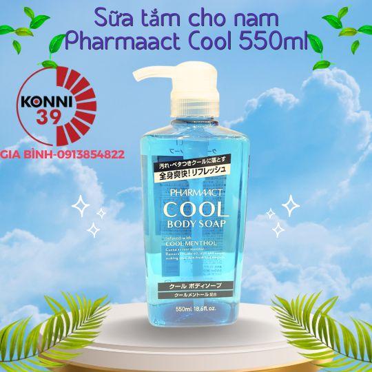 Sữa tắm cho nam Pharmaact Cool 550ml-duoc-ban-tai-Konni39Giabinh