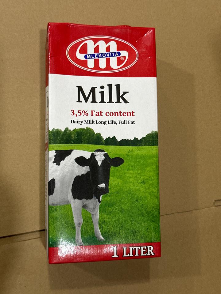 Sữa tươi ba lan mlekovita hộp 1L-duoc-ban-tai-Nguyên Liệu Lê Gia