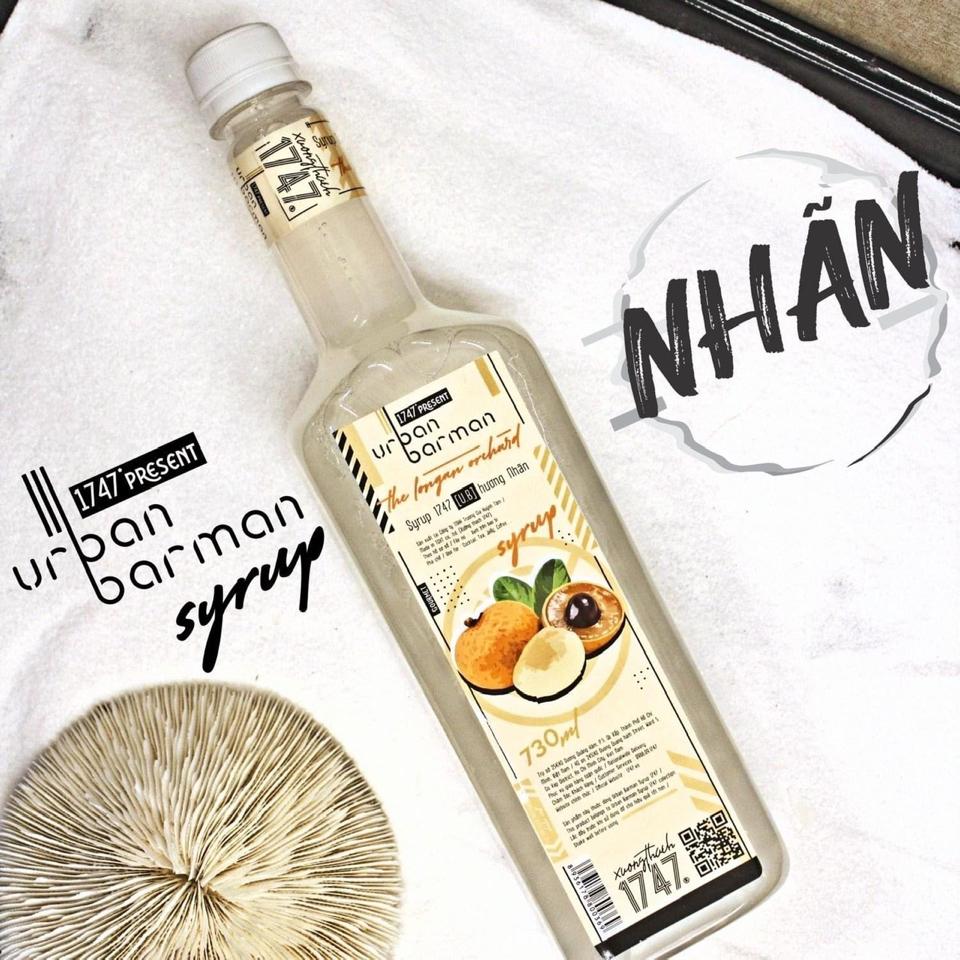 Syrup nhãn Urban Barman chai 730ml-duoc-ban-tai-Nguyên Liệu Lê Gia