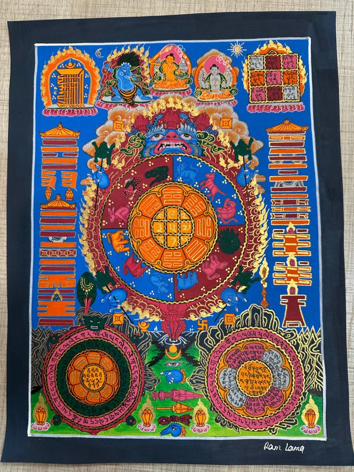 Thangka Văn Thù Cửu Cung Bát Quái-duoc-ban-tai-Samaya Shop chuyên cung cấp pháp khí, vật phẩm Kim Cang Thừa và Phật giáo nói chung với giá cả hợp lý, chất lượng tốt, tạo điều kiện gieo duyên cho đạo hữu tu tập. Lợi nhuận từ shop được dành để cúng dường và hỗ trợ các hoạt động, sự kiện do trung tâm tổ chức