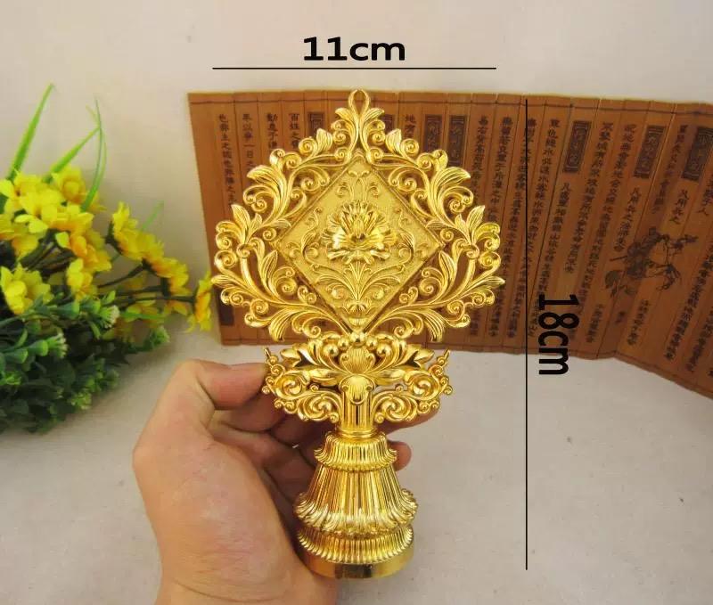 Tượng Bát Cát Tường Bằng Đồng Mạ Vàng 7 Inch – Pháp Khí Mật Tông, Thủ Công Nepal-duoc-ban-tai-Samaya Shop chuyên cung cấp pháp khí, vật phẩm Kim Cang Thừa và Phật giáo nói chung với giá cả hợp lý, chất lượng tốt, tạo điều kiện gieo duyên cho đạo hữu tu tập. Lợi nhuận từ shop được dành để cúng dường và hỗ trợ các hoạt động, sự kiện do trung tâm tổ chức
