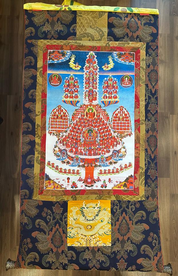 Thangka Cây Quy Y-duoc-ban-tai-Samaya Shop chuyên cung cấp pháp khí, vật phẩm Kim Cang Thừa và Phật giáo nói chung với giá cả hợp lý, chất lượng tốt, tạo điều kiện gieo duyên cho đạo hữu tu tập. Lợi nhuận từ shop được dành để cúng dường và hỗ trợ các hoạt động, sự kiện do trung tâm tổ chức