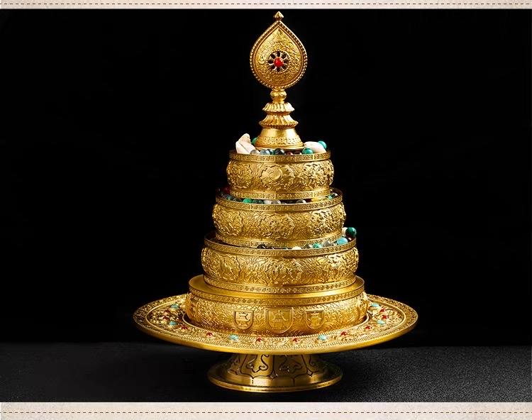 Mạn Đà La 32 Tầng Bằng Đồng Chạm Khắc – Pháp Khí Cúng Dường Kèm Đế-duoc-ban-tai-Samaya Shop chuyên cung cấp pháp khí, vật phẩm Kim Cang Thừa và Phật giáo nói chung với giá cả hợp lý, chất lượng tốt, tạo điều kiện gieo duyên cho đạo hữu tu tập. Lợi nhuận từ shop được dành để cúng dường và hỗ trợ các hoạt động, sự kiện do trung tâm tổ chức