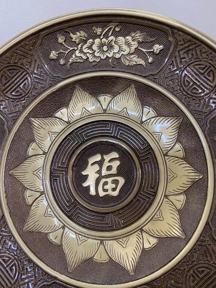 Mâm bồng đồng đẻ hoa quả thờ cúng-duoc-ban-tai-Làng Nghề Gò Đúc Đồng Đại Bái