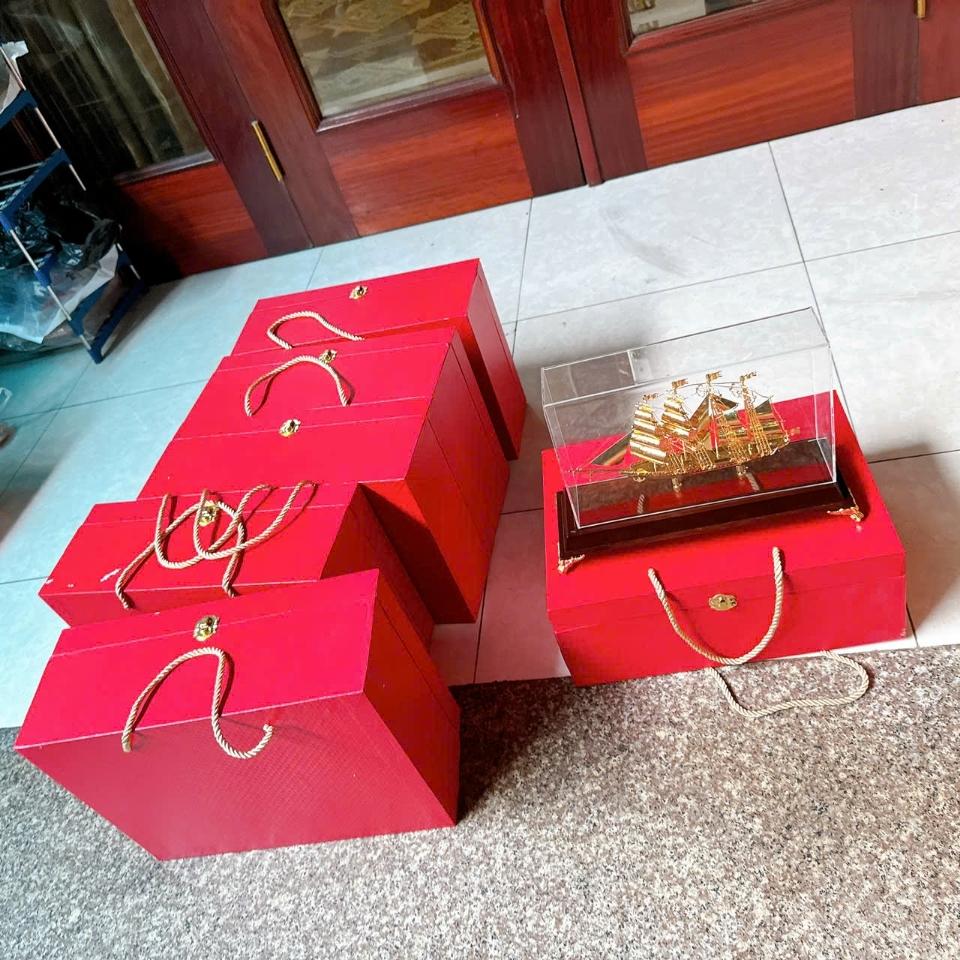 Thuậm buồm xuôi gió mạ vàng 24k-duoc-ban-tai-Làng Nghề Gò Đúc Đồng Đại Bái