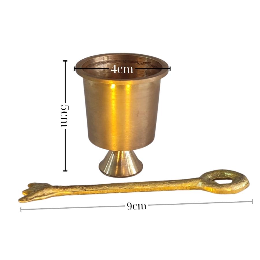 Cối giã trầu bằng đồng đúc nguyên chất-duoc-ban-tai-Làng Nghề Gò Đúc Đồng Đại Bái