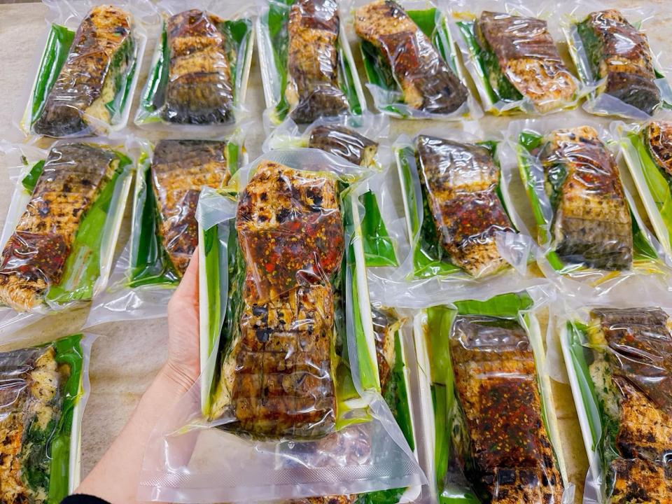 Cá trắm khúc nướng -duoc-ban-tai-Ly ly food