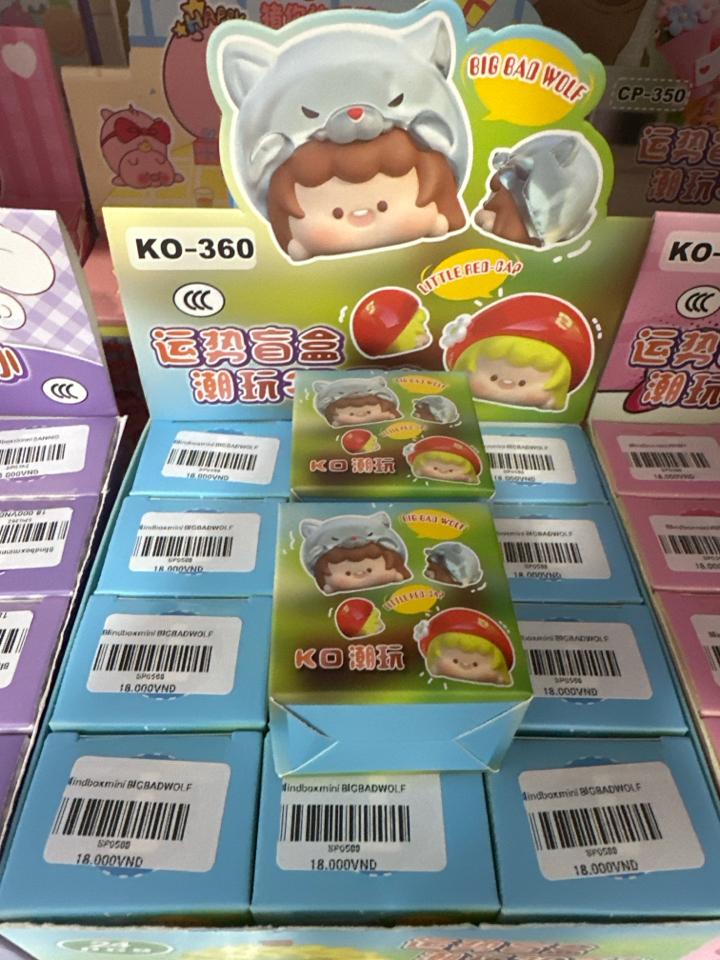 Blindbox mini BIGBADWOLF-duoc-ban-tai-The Fat Corgis