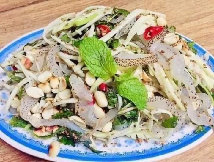 Sứa biển tươi-duoc-ban-tai-Hương huỳnh