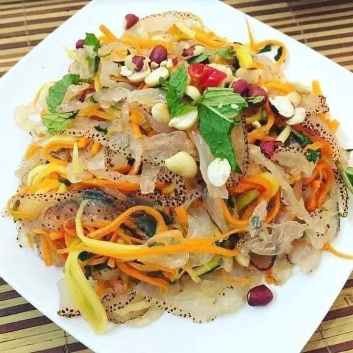 Sứa biển tươi-duoc-ban-tai-Hương huỳnh