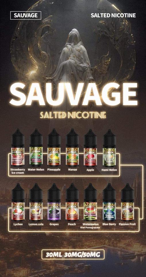 Sauvage Juice 50MG-duoc-ban-tai-Teddy Pod System