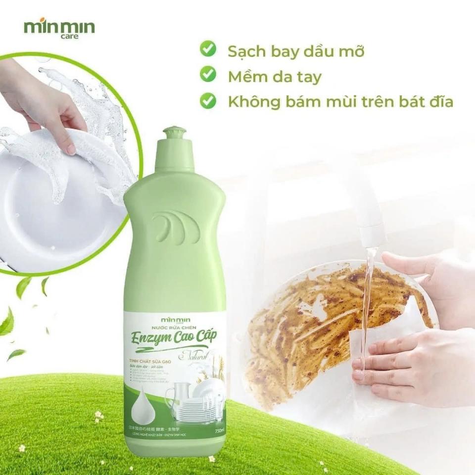 Nước rửa chén  Enzym cao cấp-duoc-ban-tai-Bách Hoá Cơ Đốc