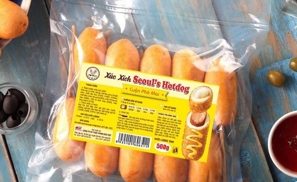 Hotdog seoul phomai-duoc-ban-tai-QUỲNH CHI FOODS