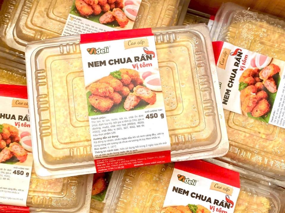 Nem chua rán vị tôm  hộp 20c-duoc-ban-tai-QUỲNH CHI FOODS