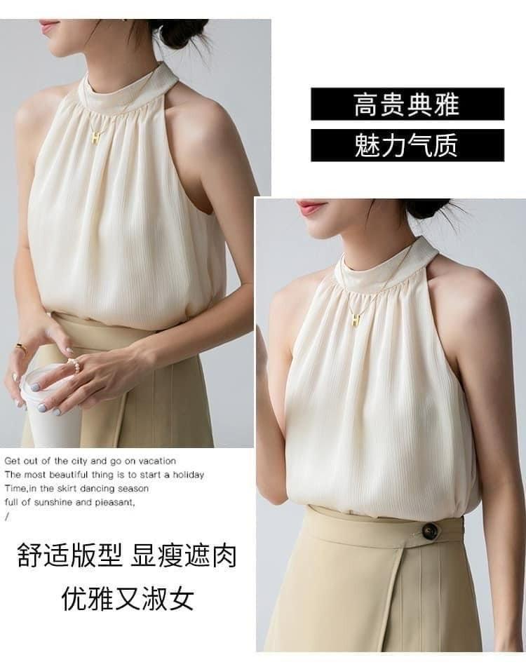 ÁO CỔ YẾM  0805MK18-duoc-ban-tai-Alice Quỳnh