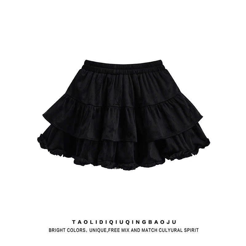 CHÂN VÁY NGẮN TẦNG BÉ GÁI 2711MK39 💯💯 Chân váy ngắn tầng bé gái có sz đại cho gái lớn luôn nha mẹ dáng ngắn xếp tầng xinh lắm luôn-duoc-ban-tai-Alice Quỳnh