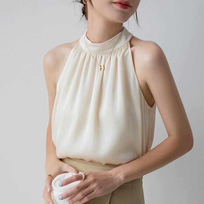 ÁO CỔ YẾM  0805MK18-duoc-ban-tai-Alice Quỳnh